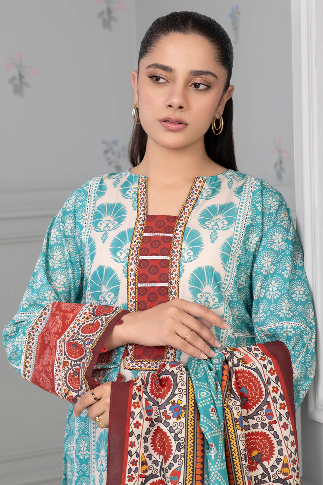 Shirt Shalwar Dupatta - 0497 - Image 2