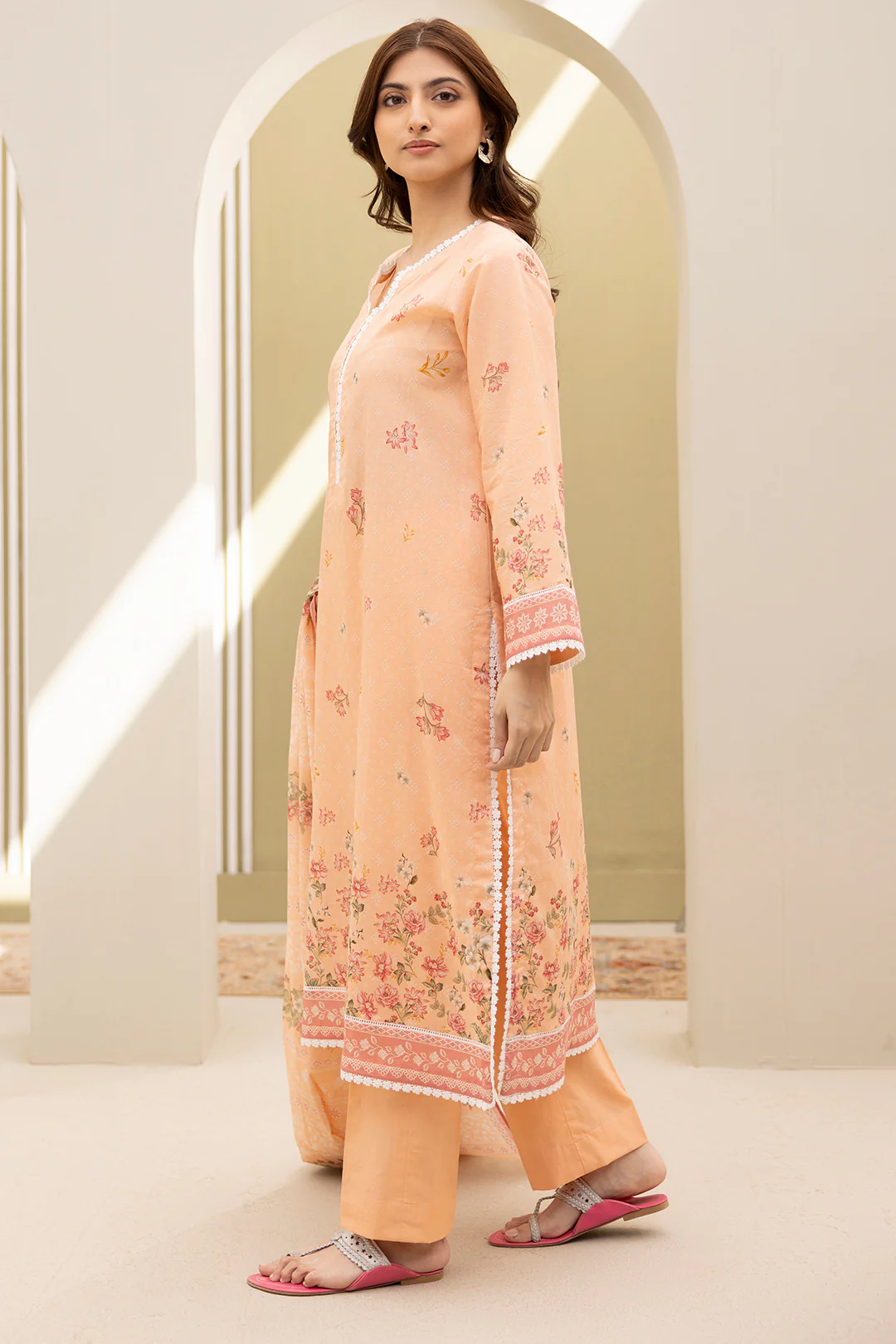 Shirt Shalwar Dupatta - 0498 - Image 6