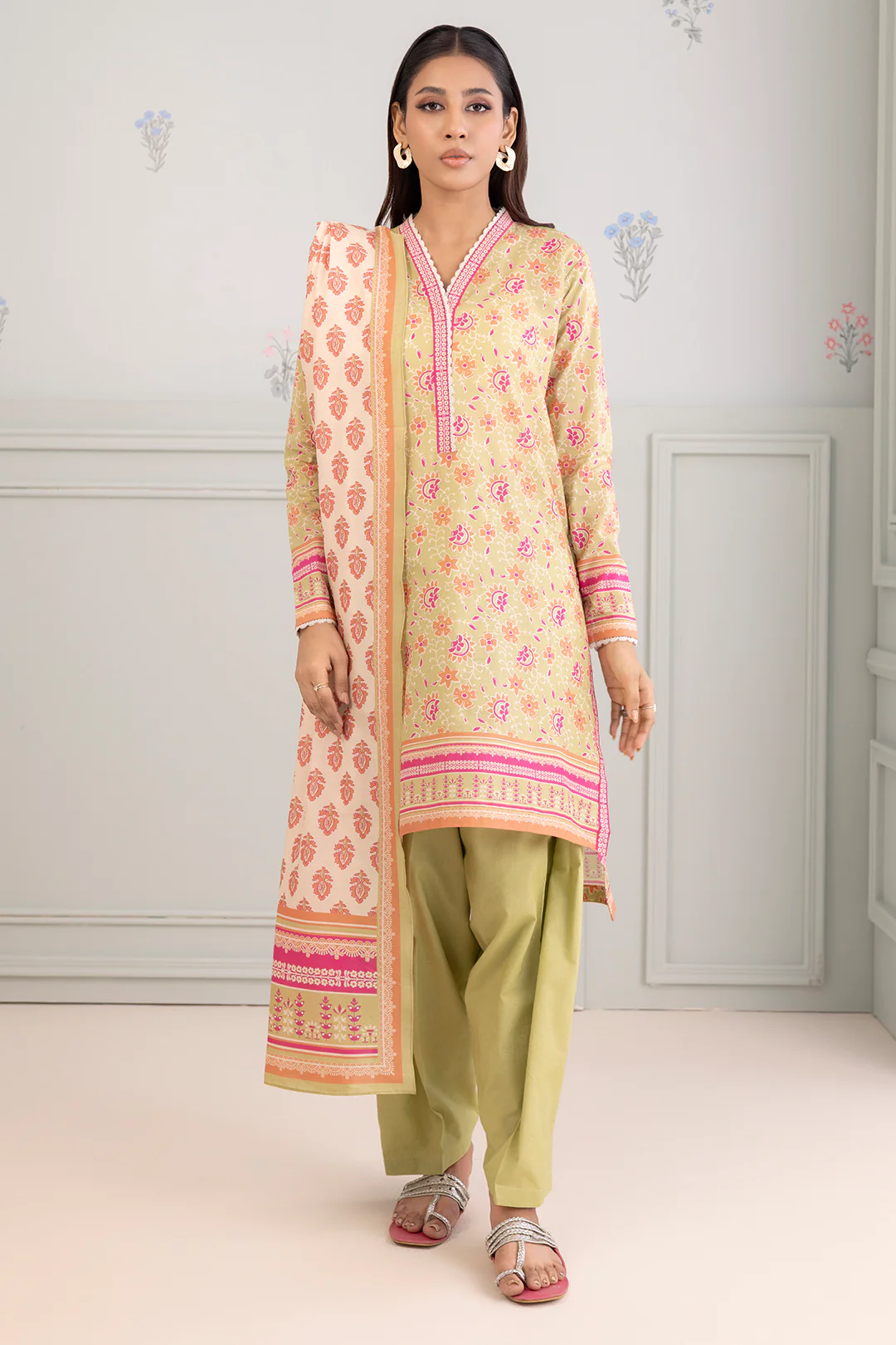 Shirt Shalwar Dupatta - 0499