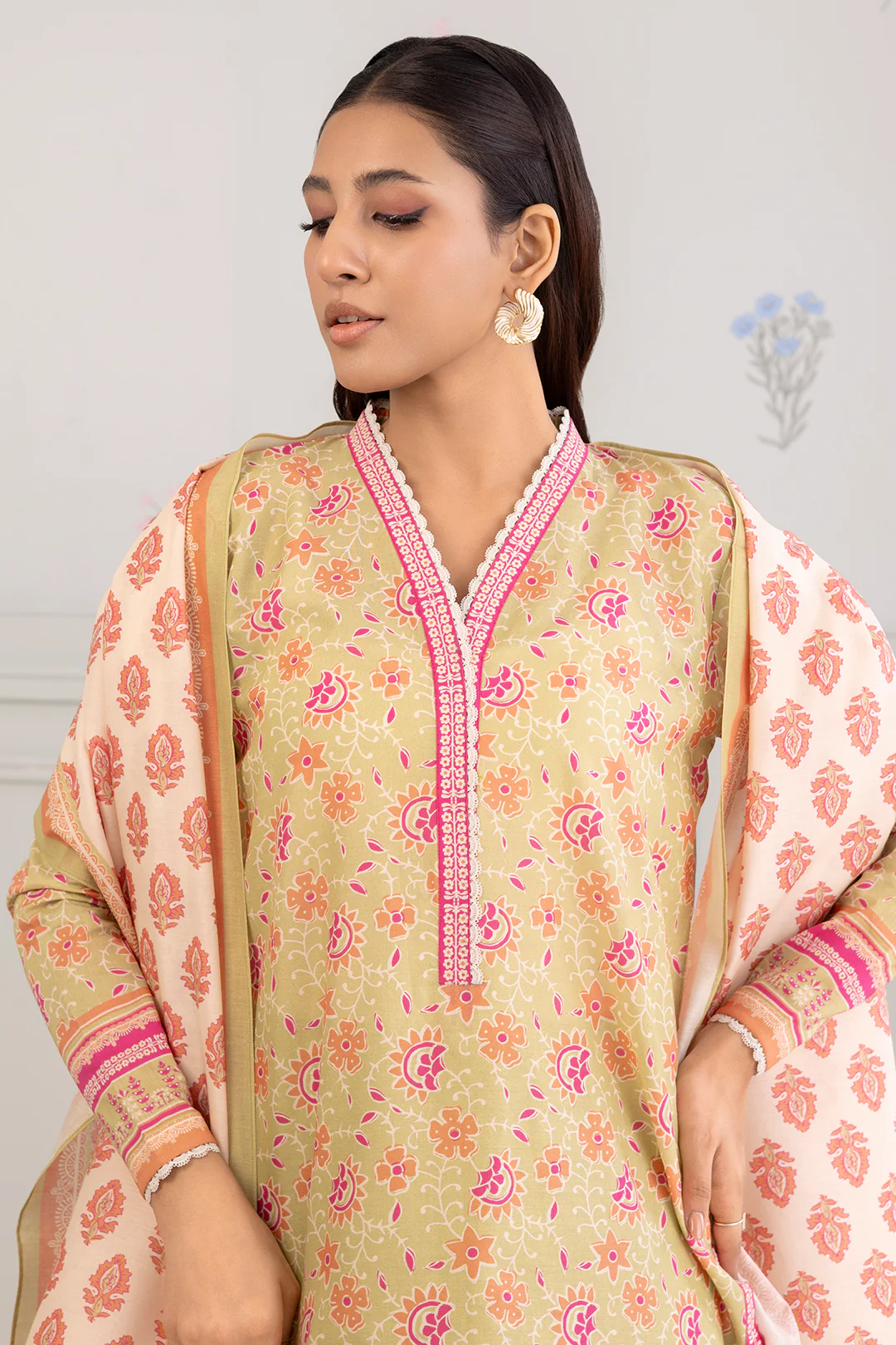 Shirt Shalwar Dupatta - 0499 - Image 2