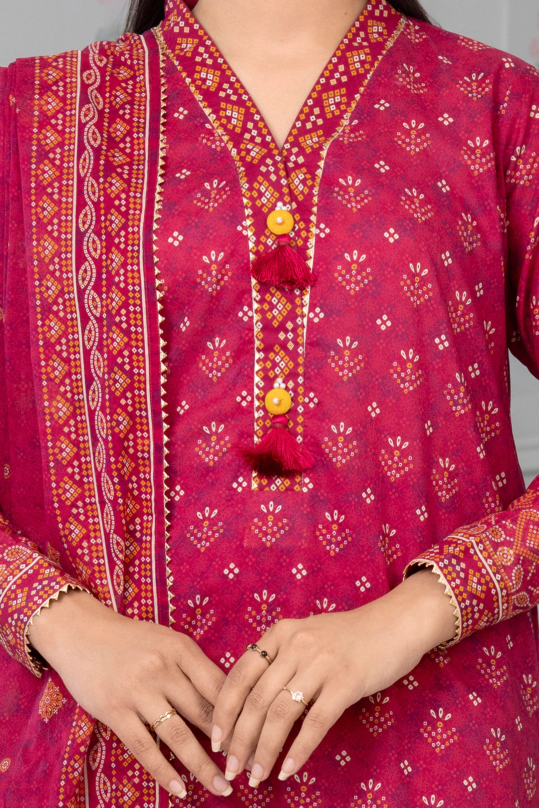Shirt Shalwar Dupatta - 0500 - Image 3