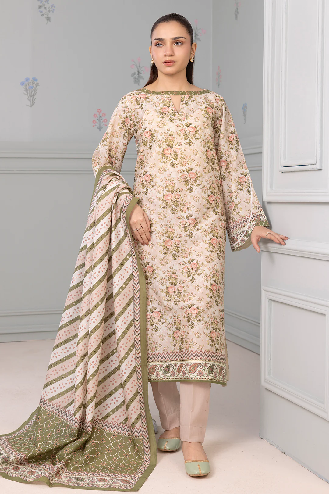Shirt Shalwar Dupatta - 0501 - Image 3