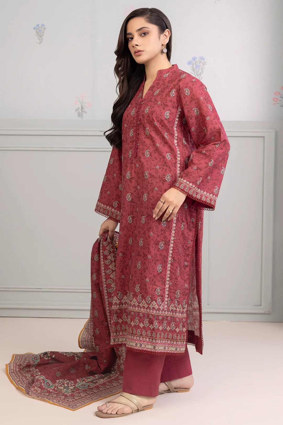 Shirt Shalwar Dupatta - 0502 - Image 3