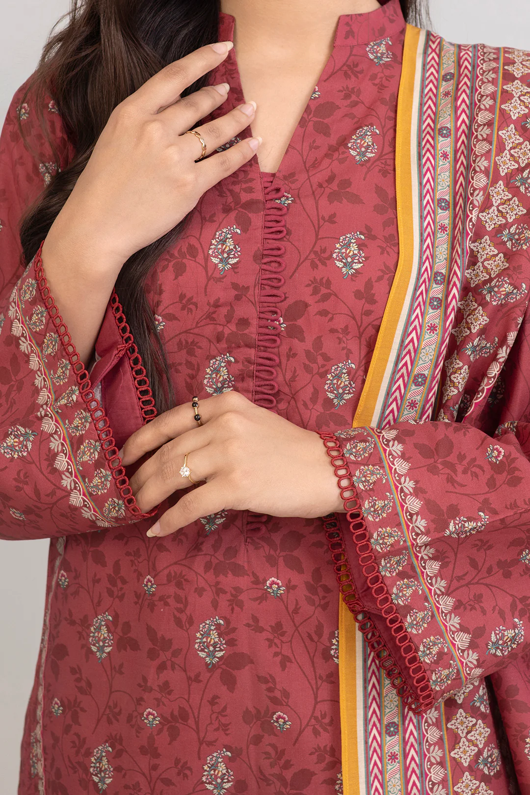 Shirt Shalwar Dupatta - 0502 - Image 4