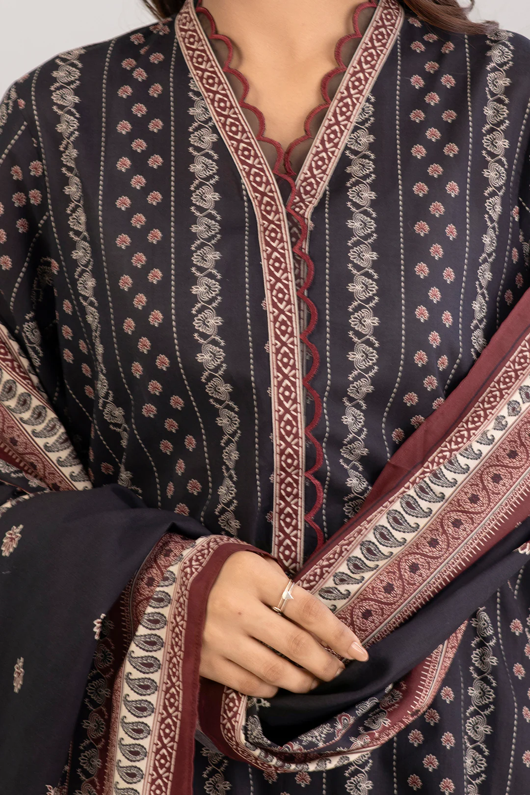 Shirt Shalwar Dupatta - 0504 - Image 6