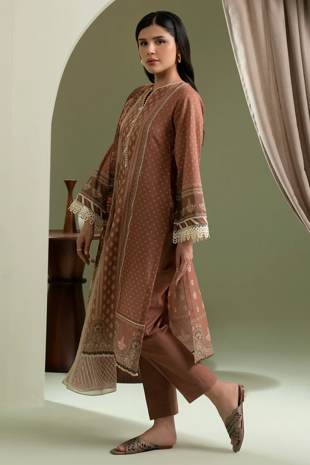 Shirt Shalwar Dupatta - 0505 - Image 6