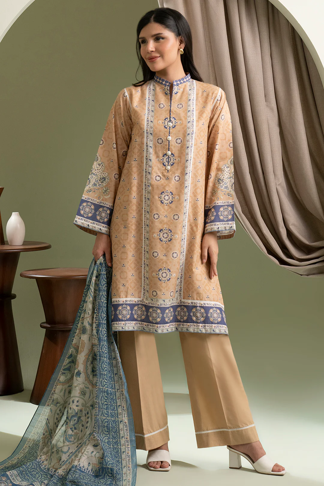 Shirt Shalwar Dupatta - 0507 - Image 4