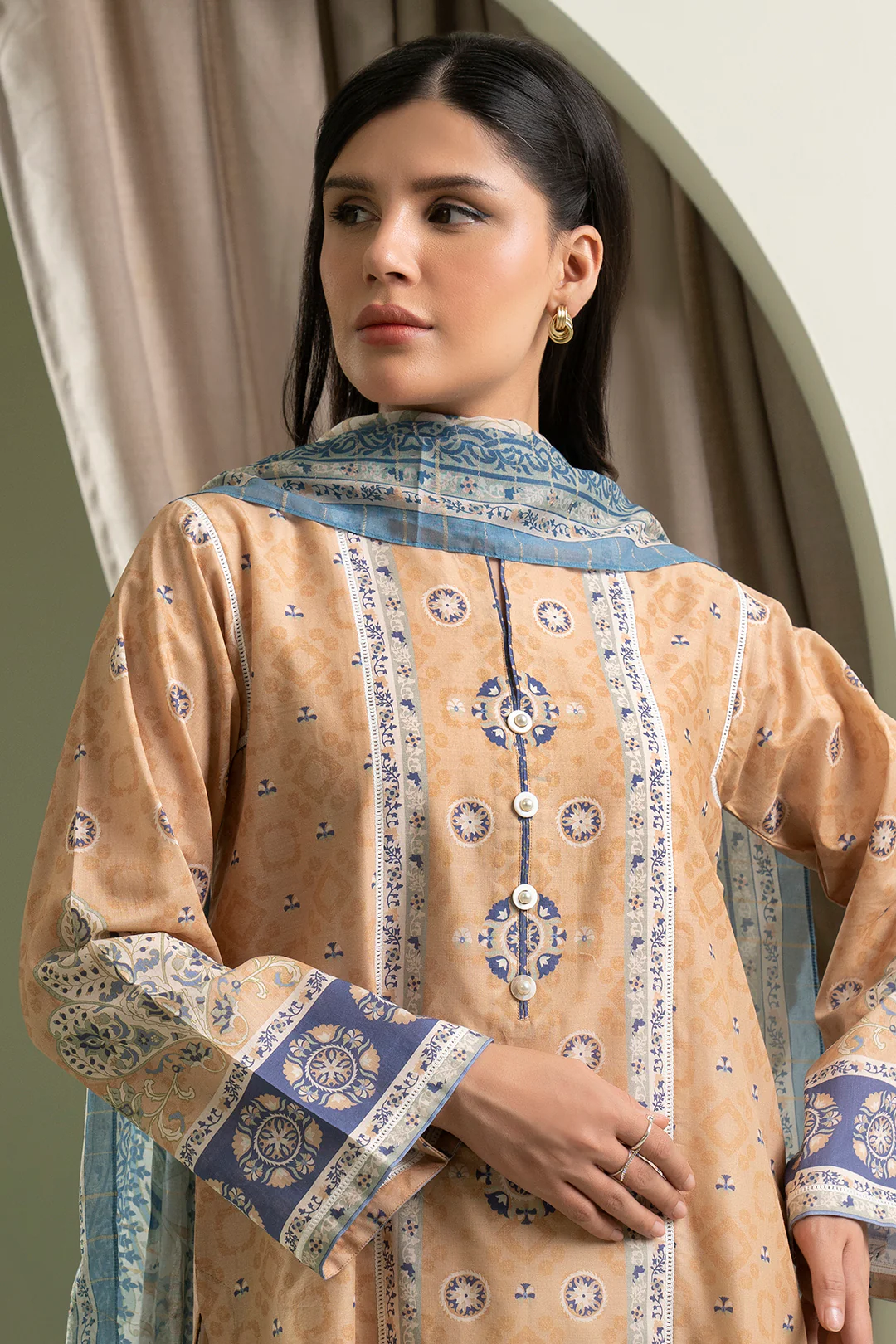 Shirt Shalwar Dupatta - 0507 - Image 5
