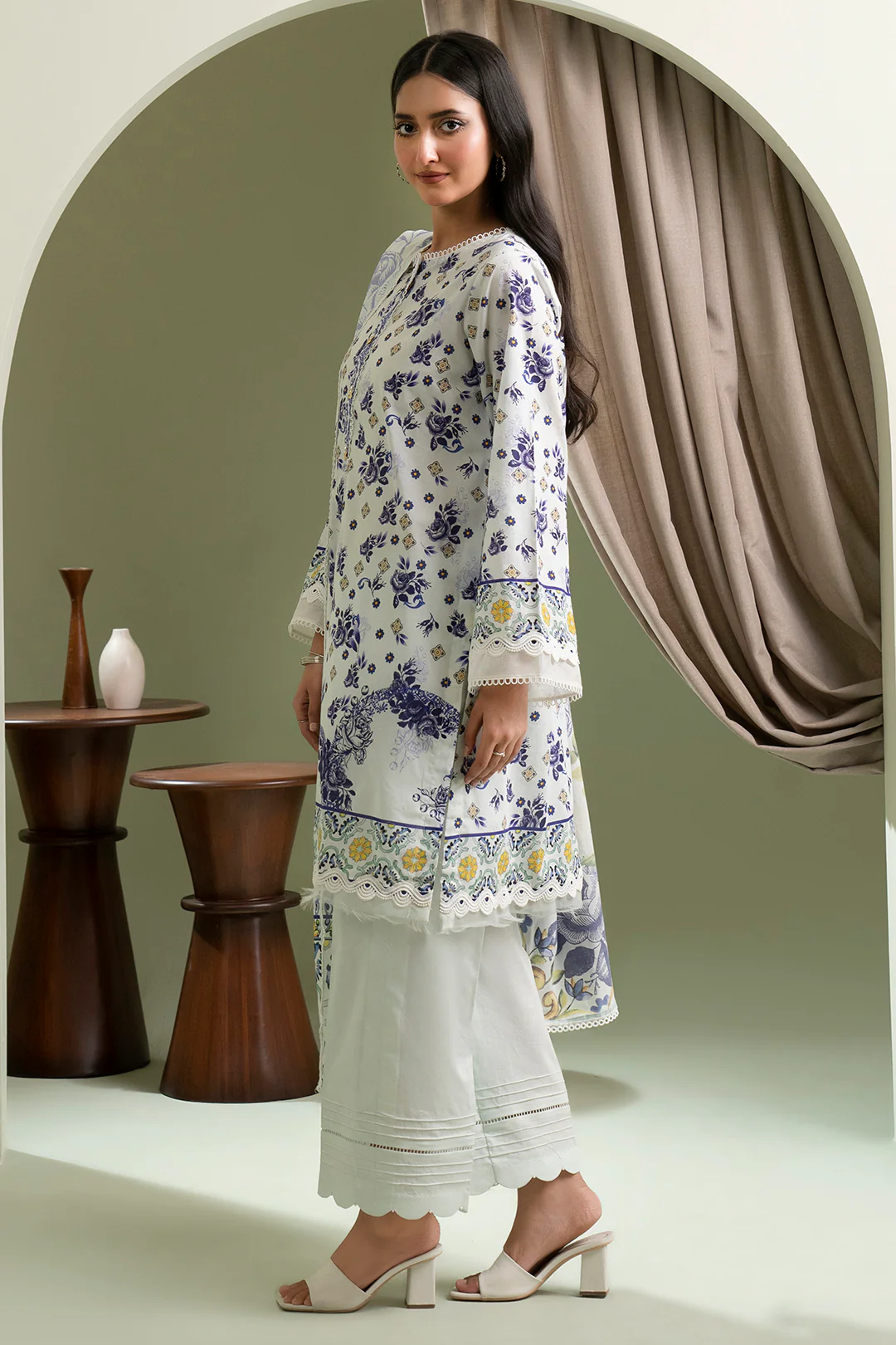 Shirt Shalwar Dupatta - 0509 - Image 4