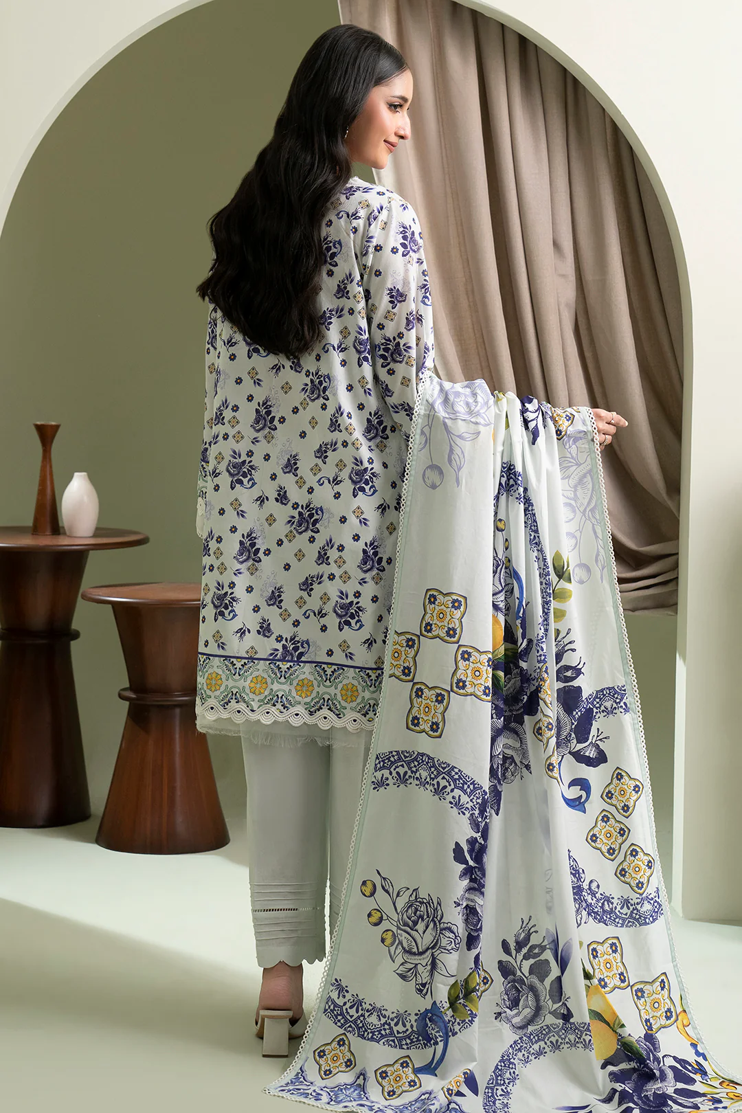 Shirt Shalwar Dupatta - 0509 - Image 7