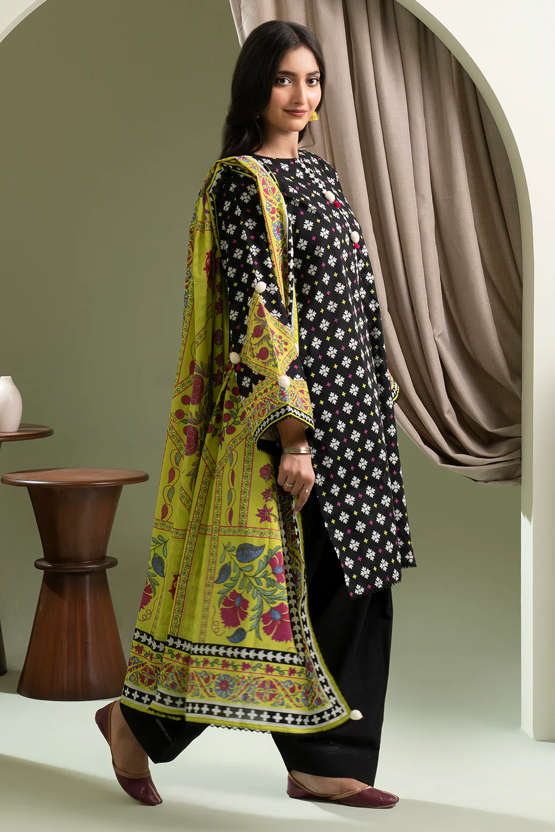 Shirt Shalwar Dupatta - 0511 - Image 5