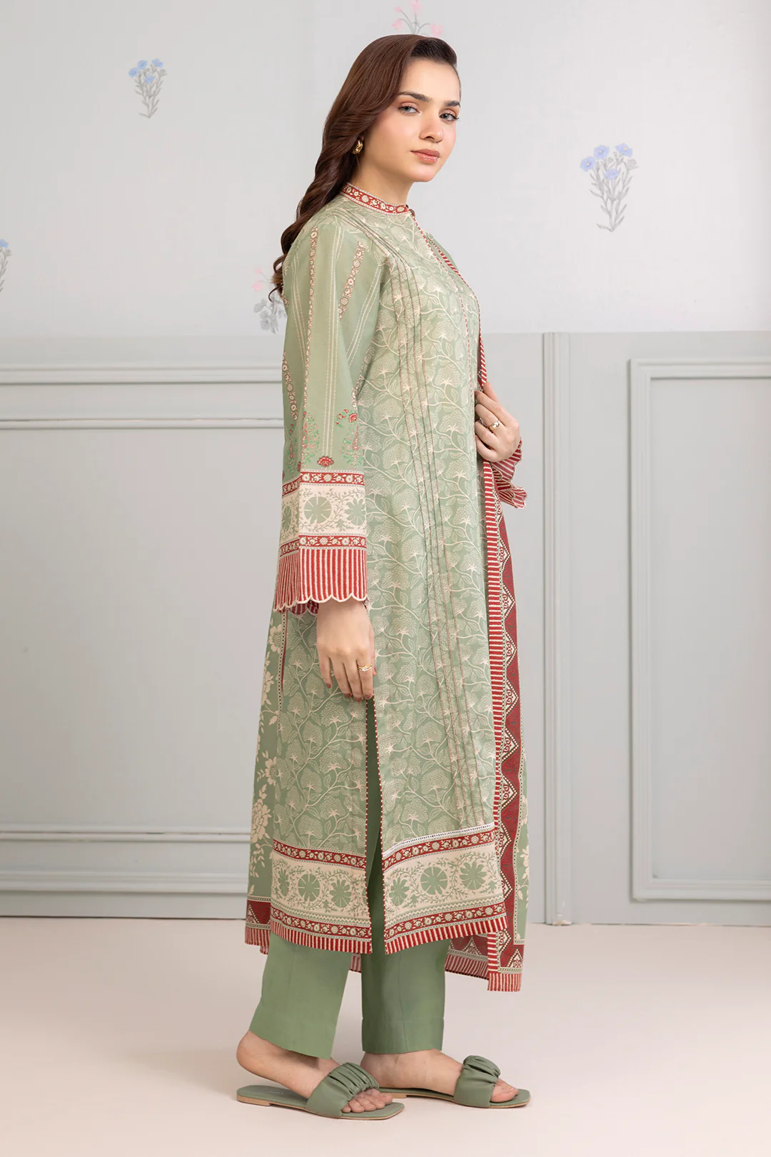 Shirt Shalwar Dupatta - 0513 - Image 4