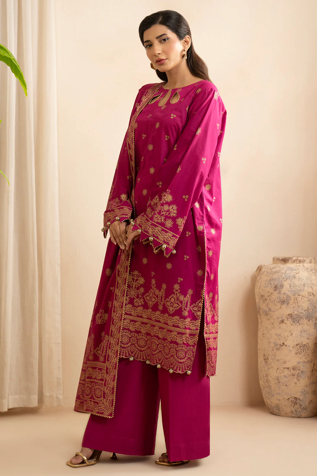 Shirt Shalwar Dupatta - 0514 - Image 8