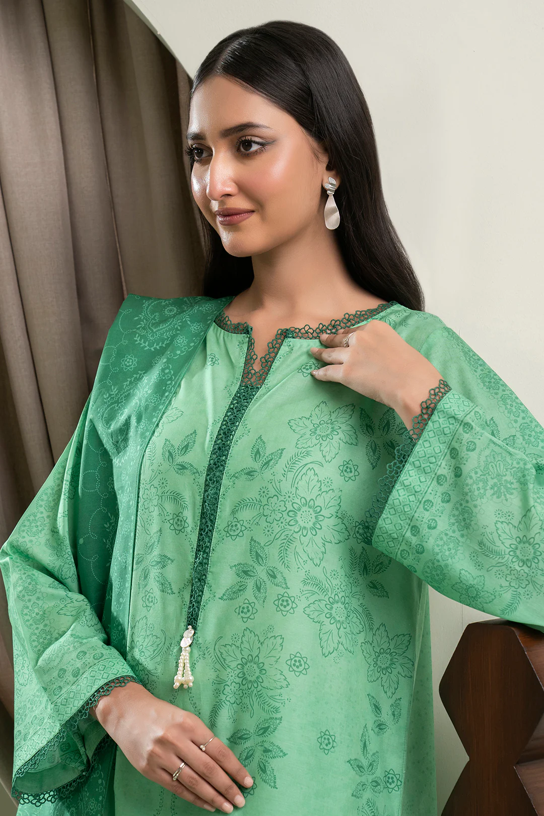 Shirt Shalwar Dupatta - 0519 - Image 3