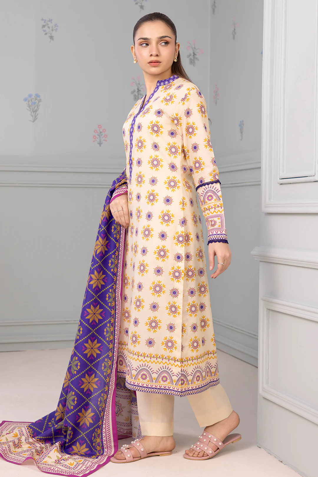 Shirt Shalwar Dupatta - 0565 - Image 3