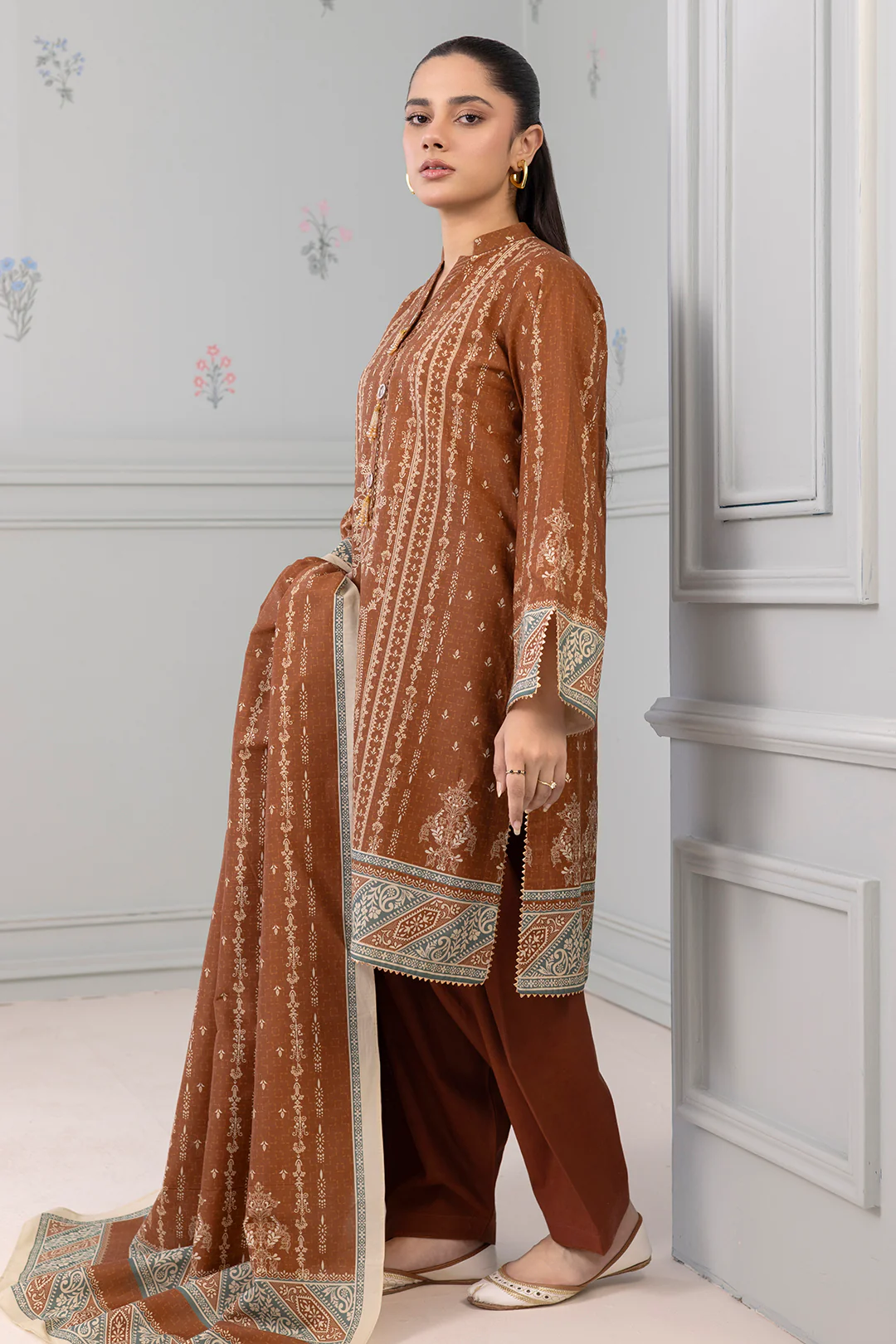 Shirt Shalwar Dupatta - 0568 - Image 3