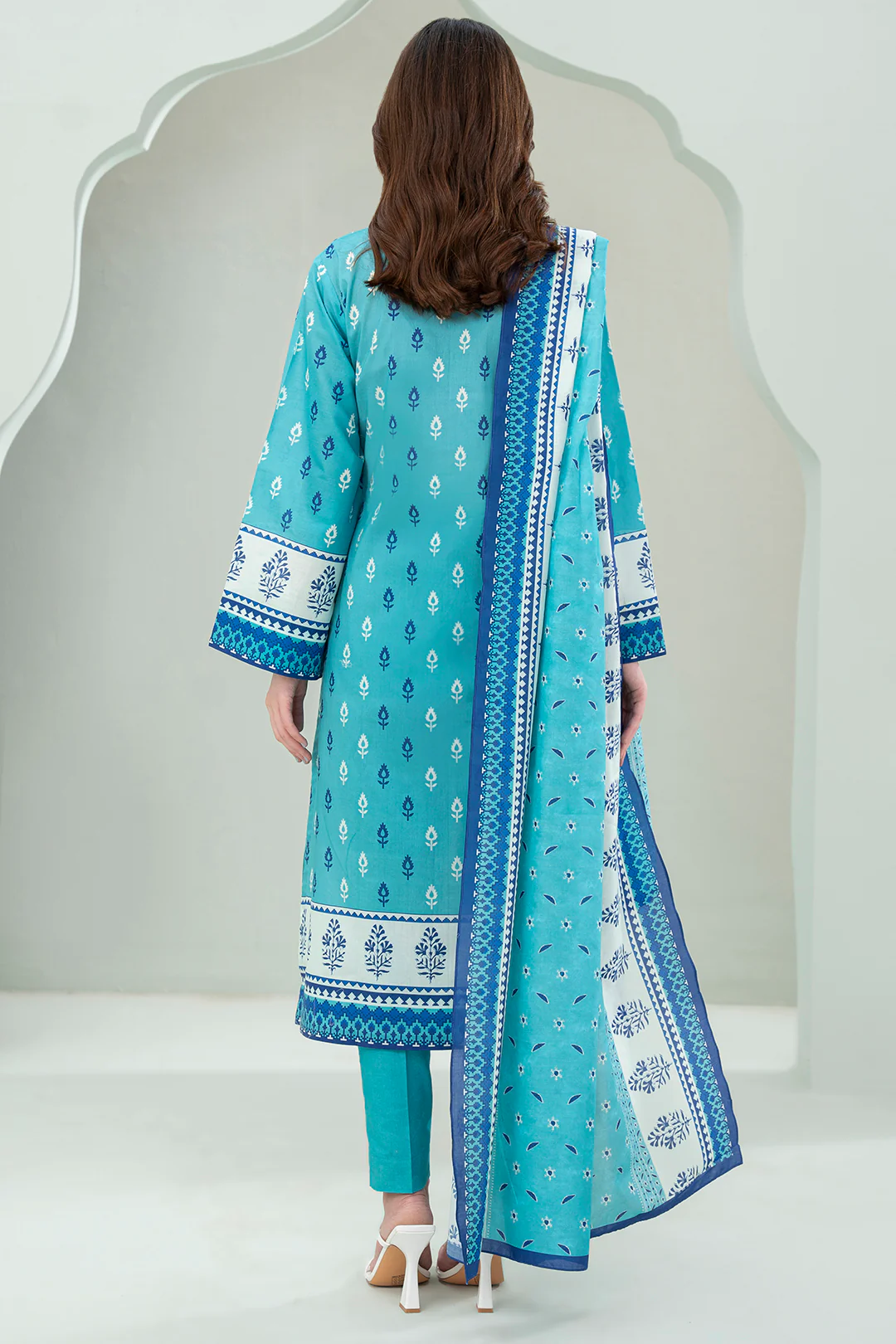 Shirt Shalwar Dupatta - 0573 - Image 7