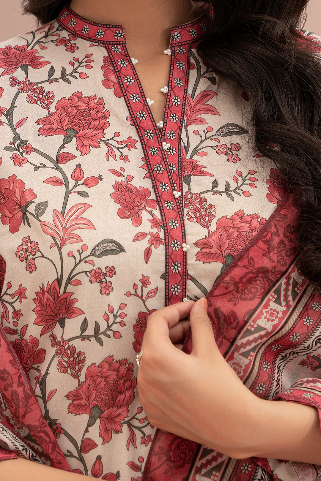 Shirt Shalwar Dupatta - 0574 - Image 3