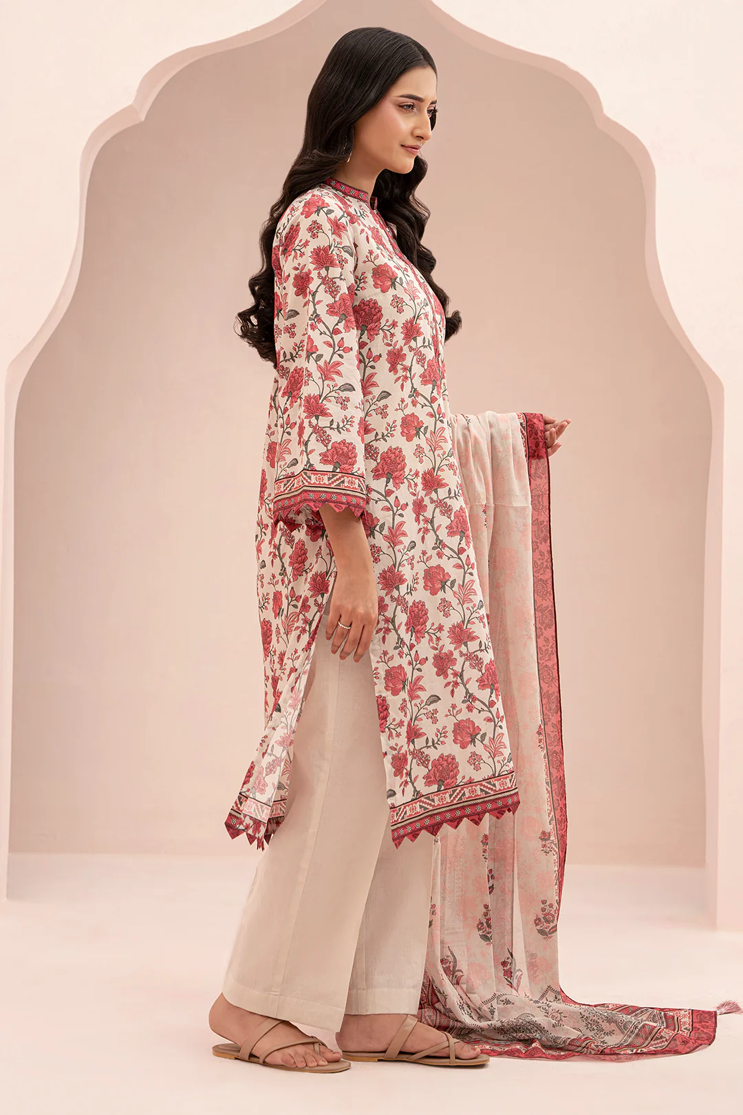 Shirt Shalwar Dupatta - 0574 - Image 5