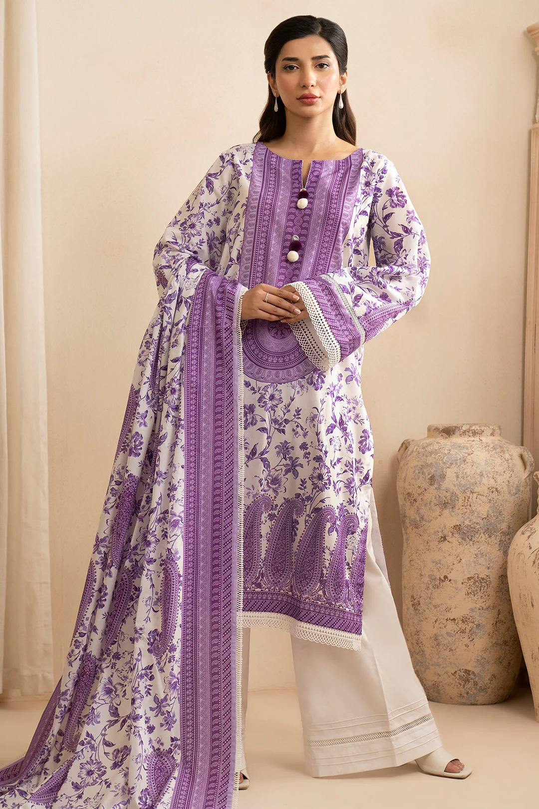 Shirt Shalwar Dupatta - 0576 - Image 6