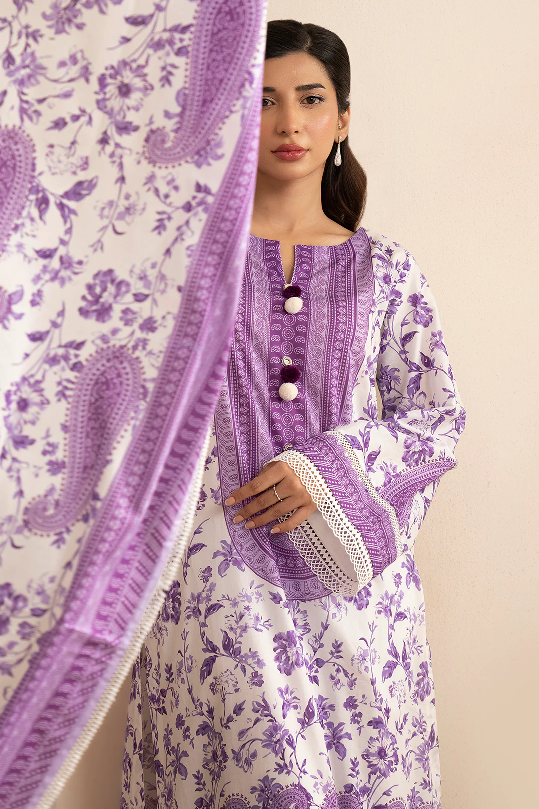 Shirt Shalwar Dupatta - 0576 - Image 7
