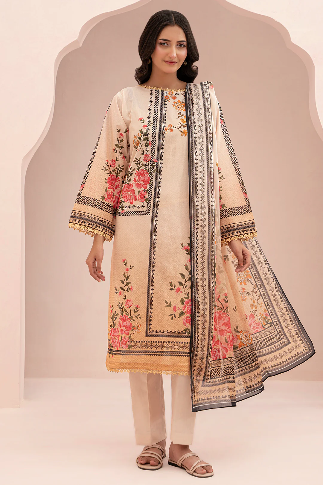 Shirt Shalwar Dupatta - 0577