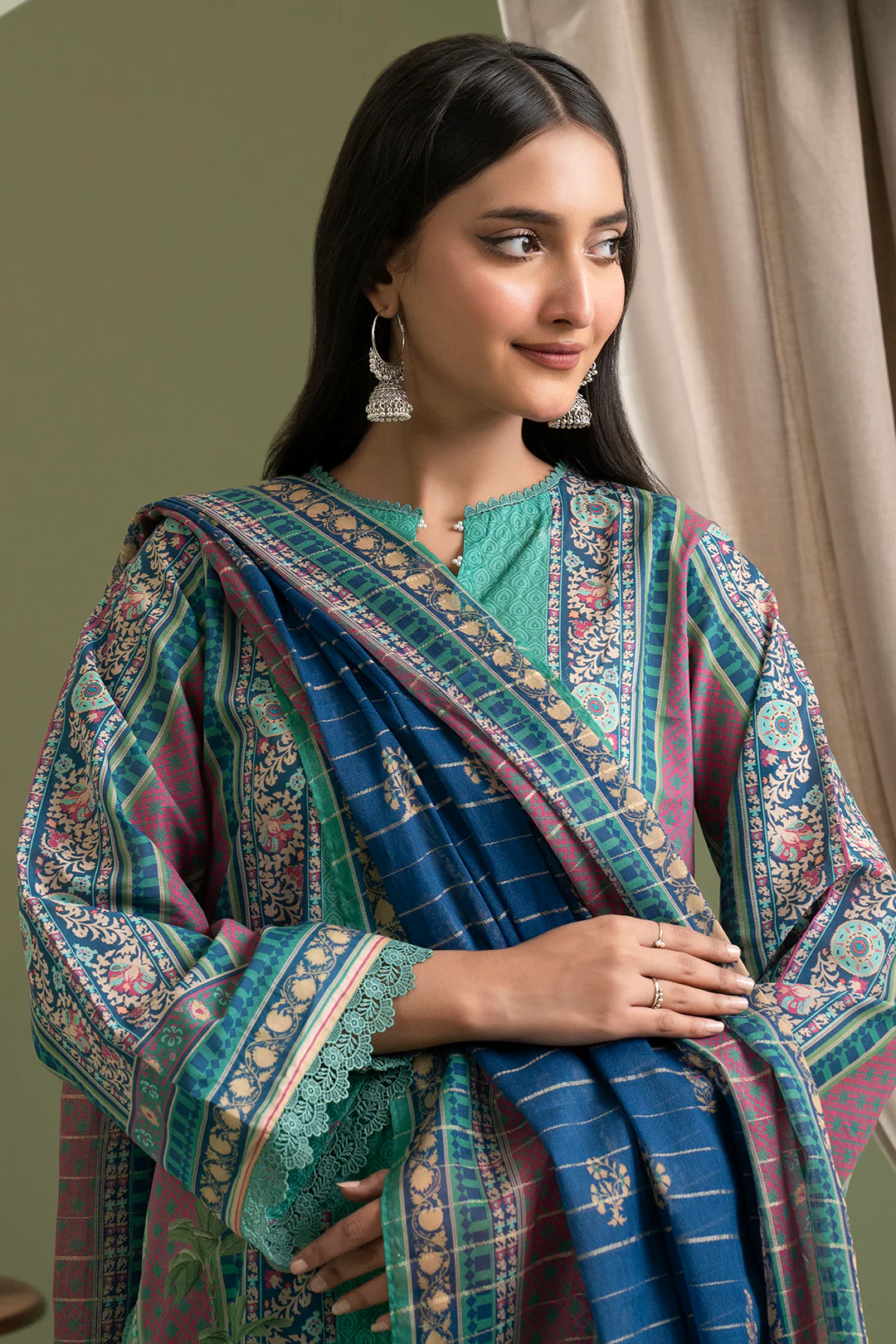 Shirt Shalwar Dupatta - 0580 - Image 3