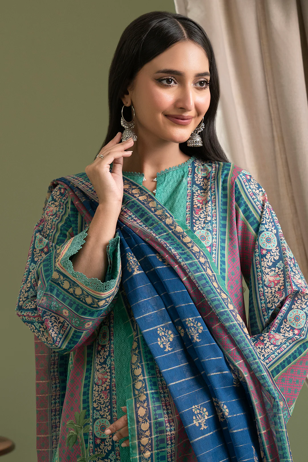 Shirt Shalwar Dupatta - 0580 - Image 5