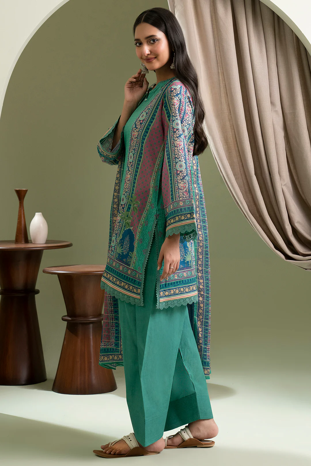 Shirt Shalwar Dupatta - 0580 - Image 8