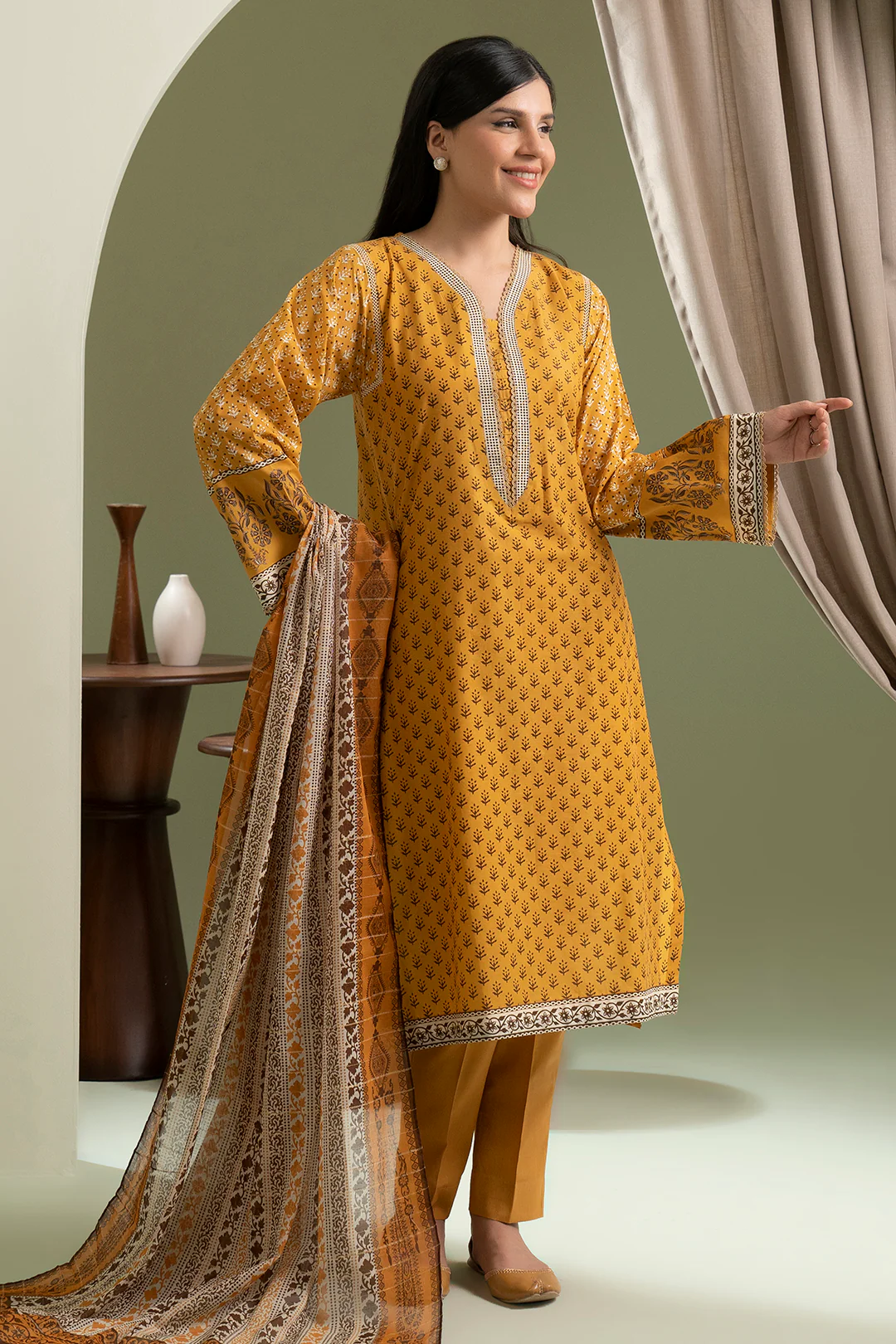 Shirt Shalwar Dupatta - 0581 - Image 3