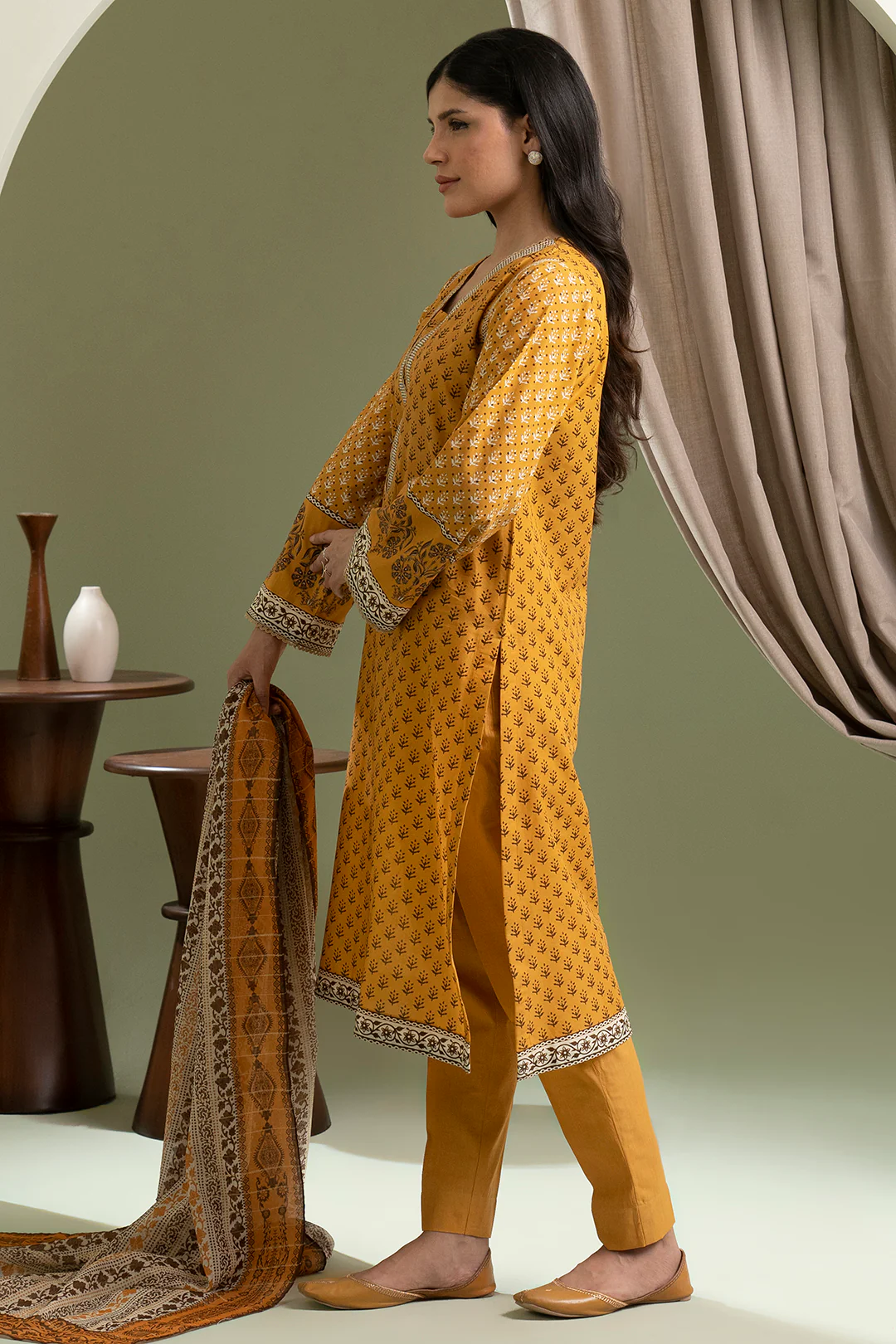 Shirt Shalwar Dupatta - 0581 - Image 5