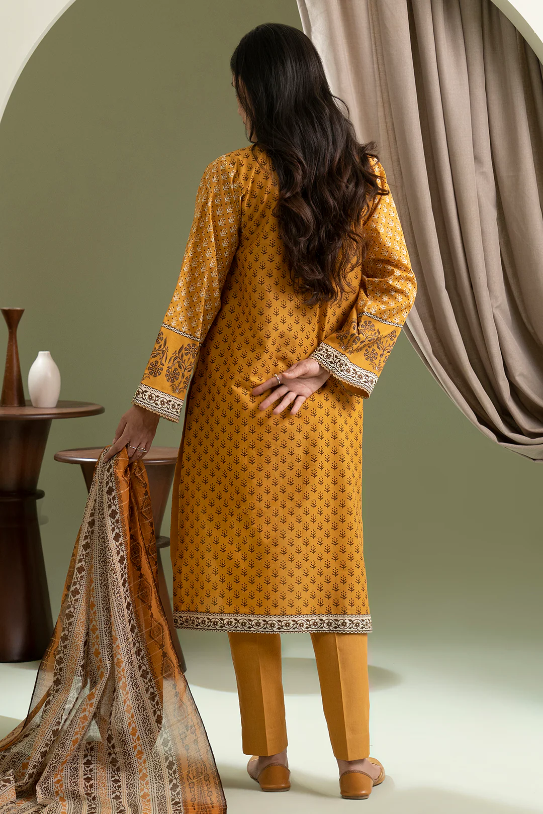 Shirt Shalwar Dupatta - 0581 - Image 7