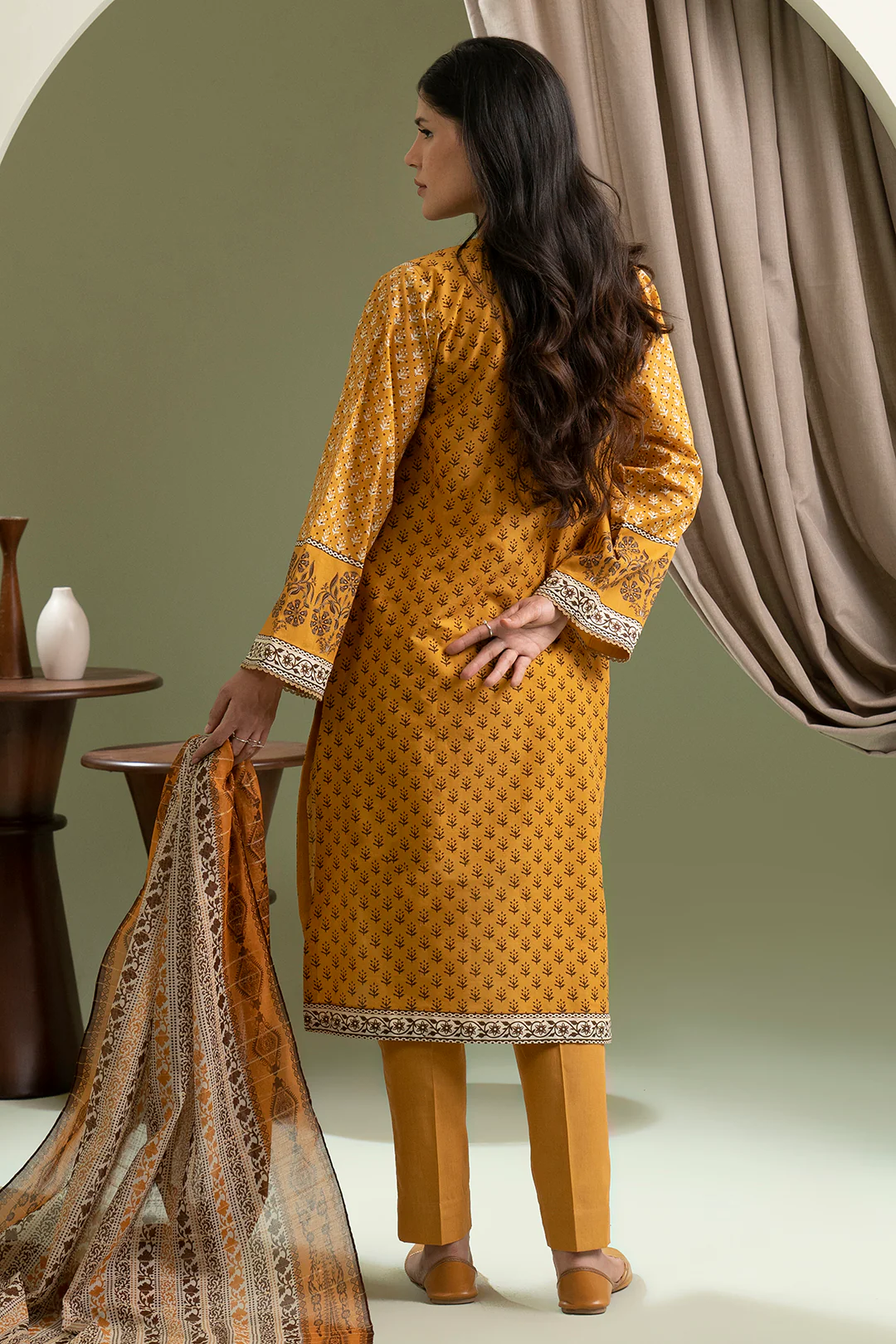 Shirt Shalwar Dupatta - 0581 - Image 8