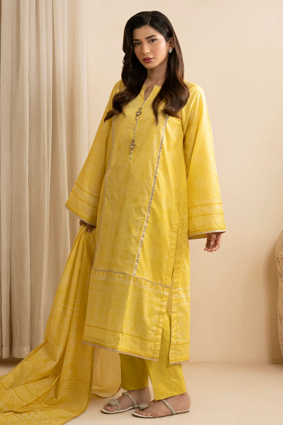 Shirt Shalwar Dupatta - 0584 - Image 5