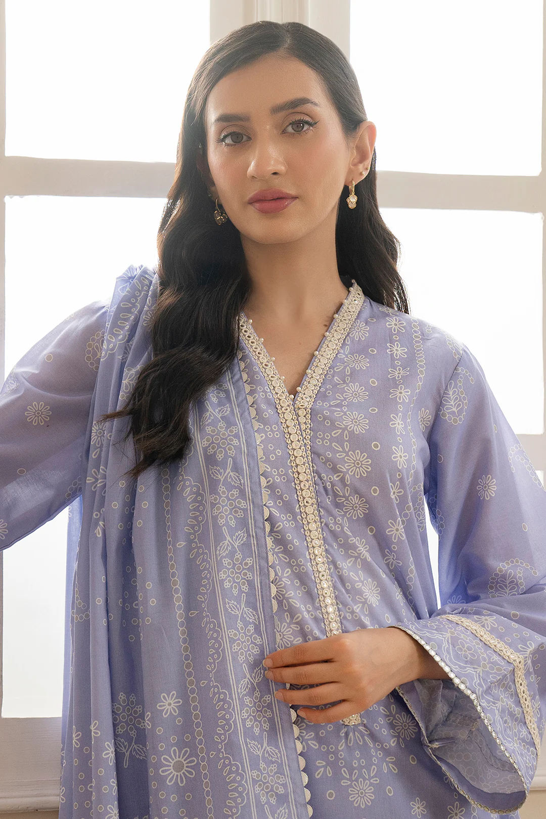 Shirt Shalwar Dupatta - 0586 - Image 2