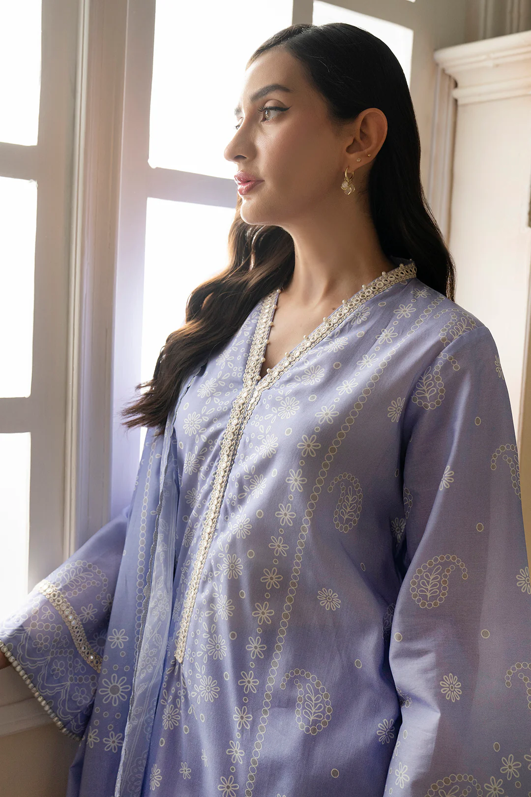 Shirt Shalwar Dupatta - 0586 - Image 3