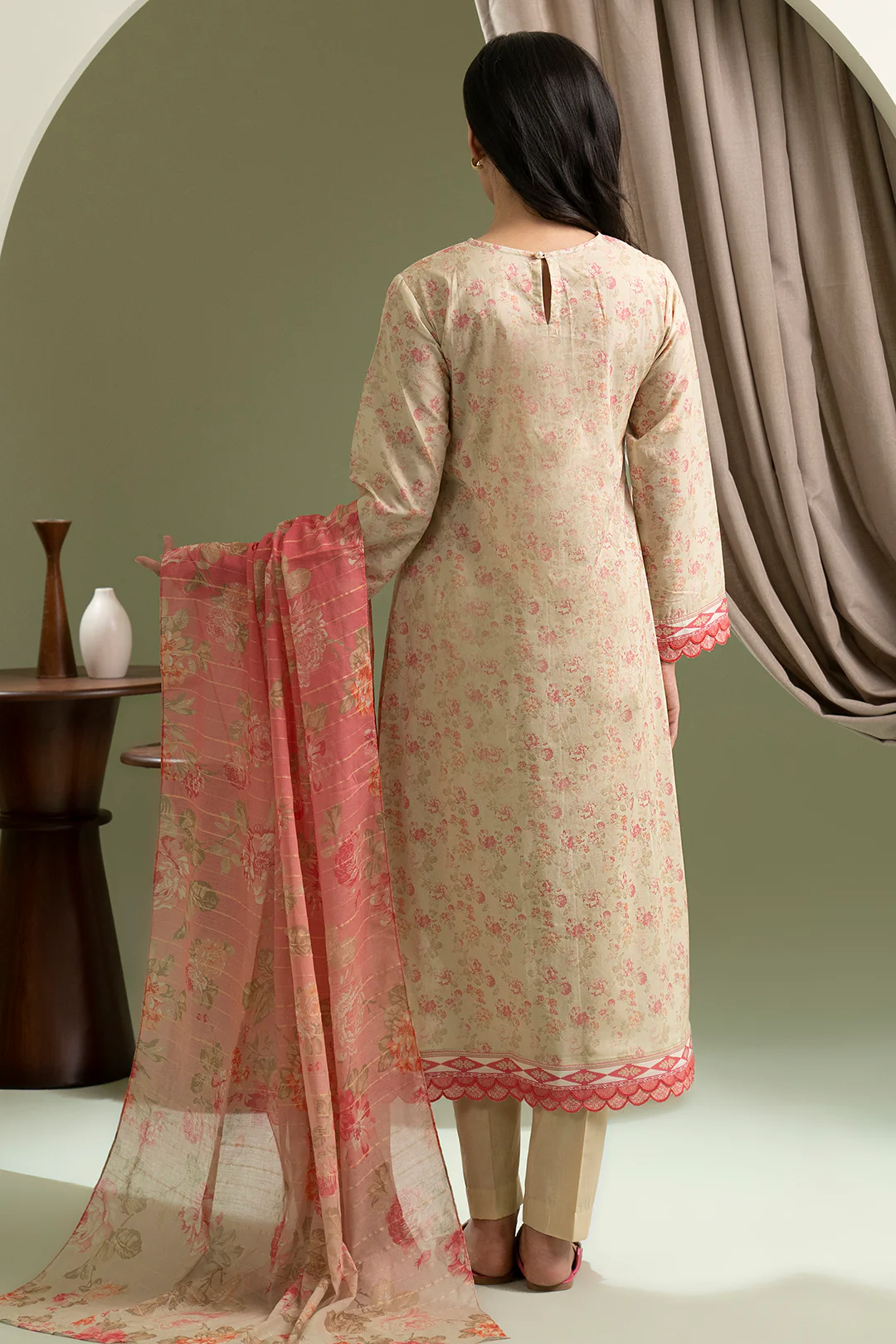 Shirt Shalwar Dupatta - 0587 - Image 9