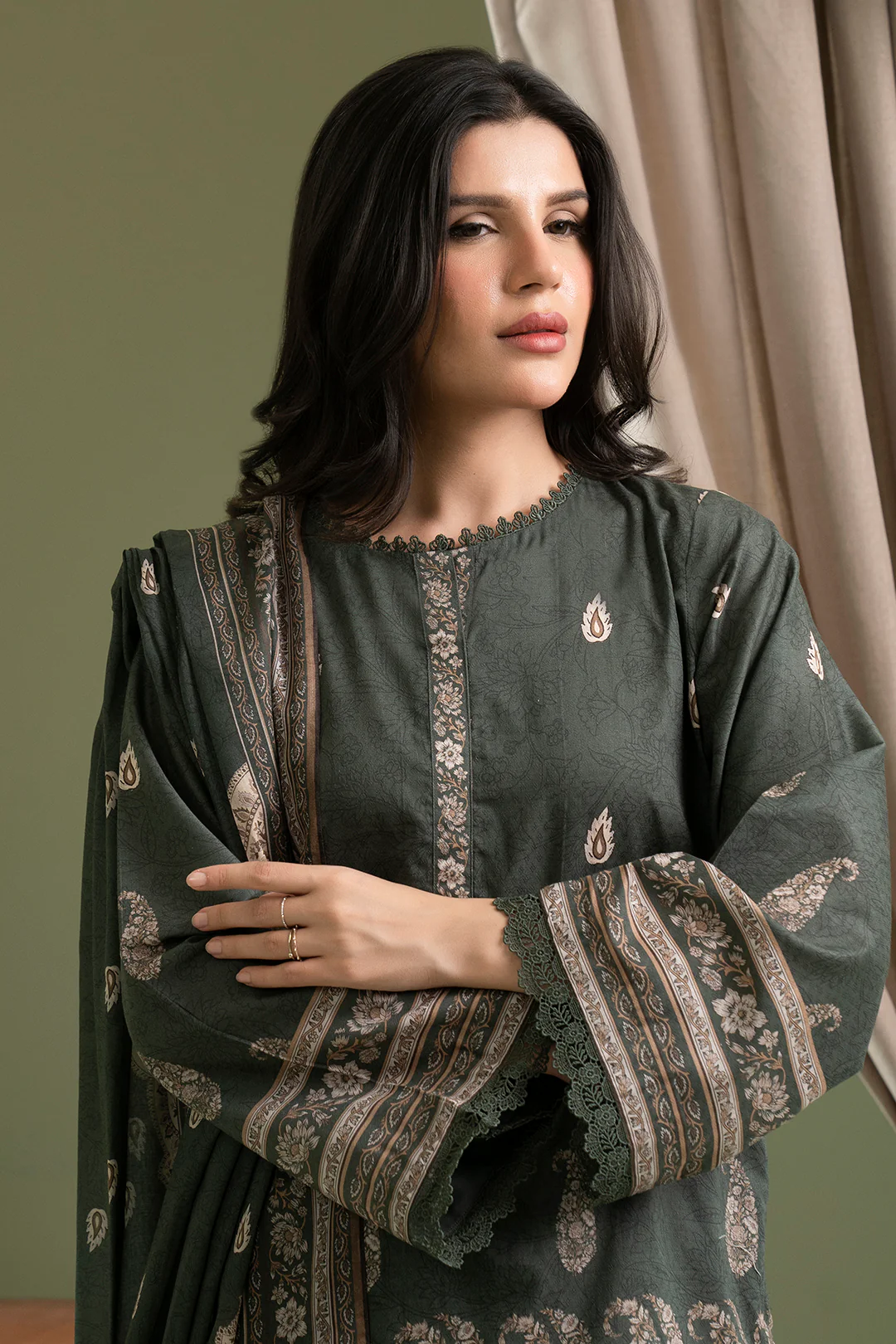 Shirt Shalwar Dupatta - 0588 - Image 10