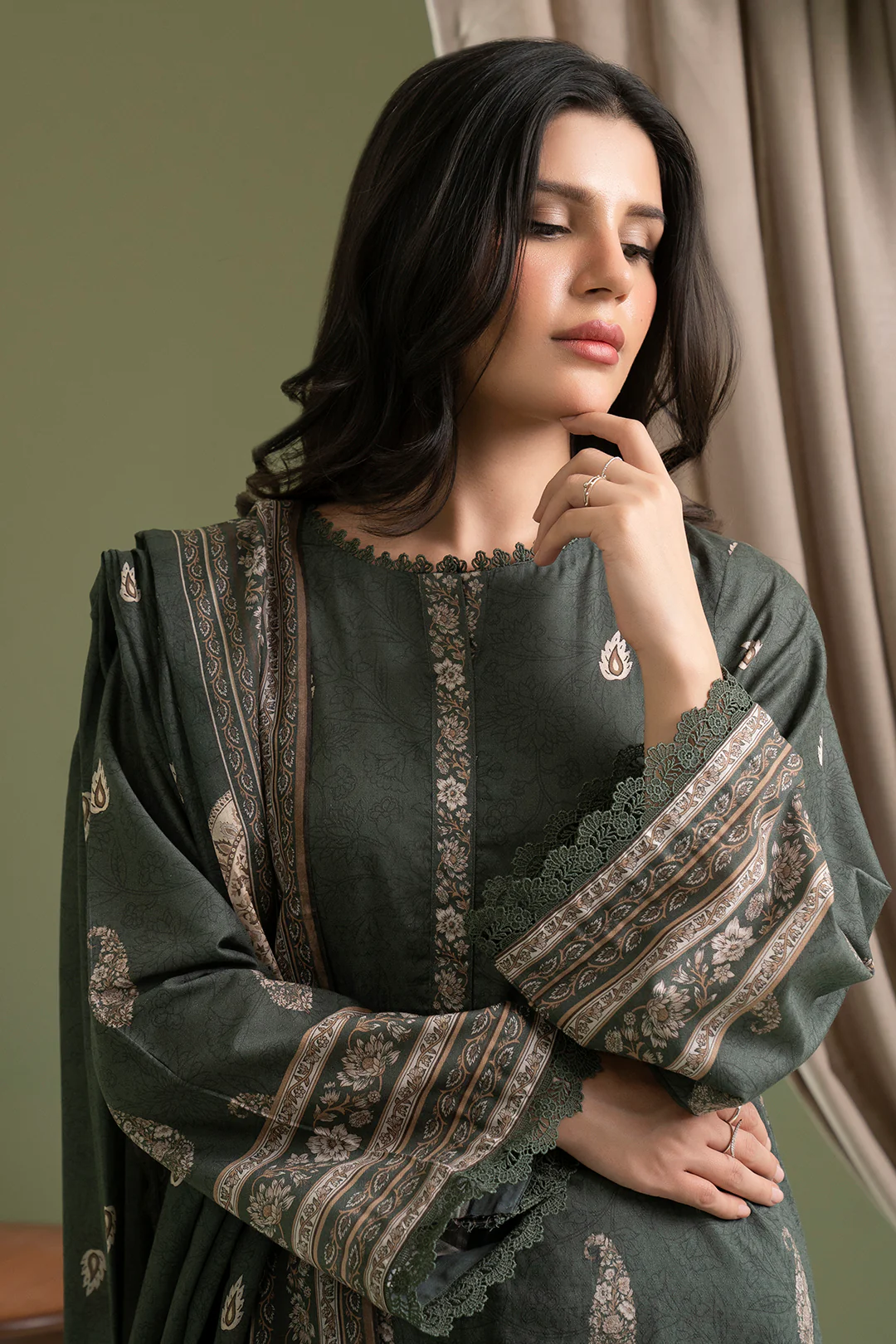Shirt Shalwar Dupatta - 0588 - Image 3