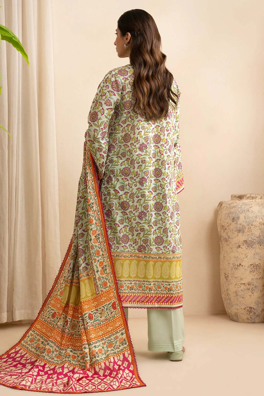 Shirt Shalwar Dupatta - 0644 - Image 8