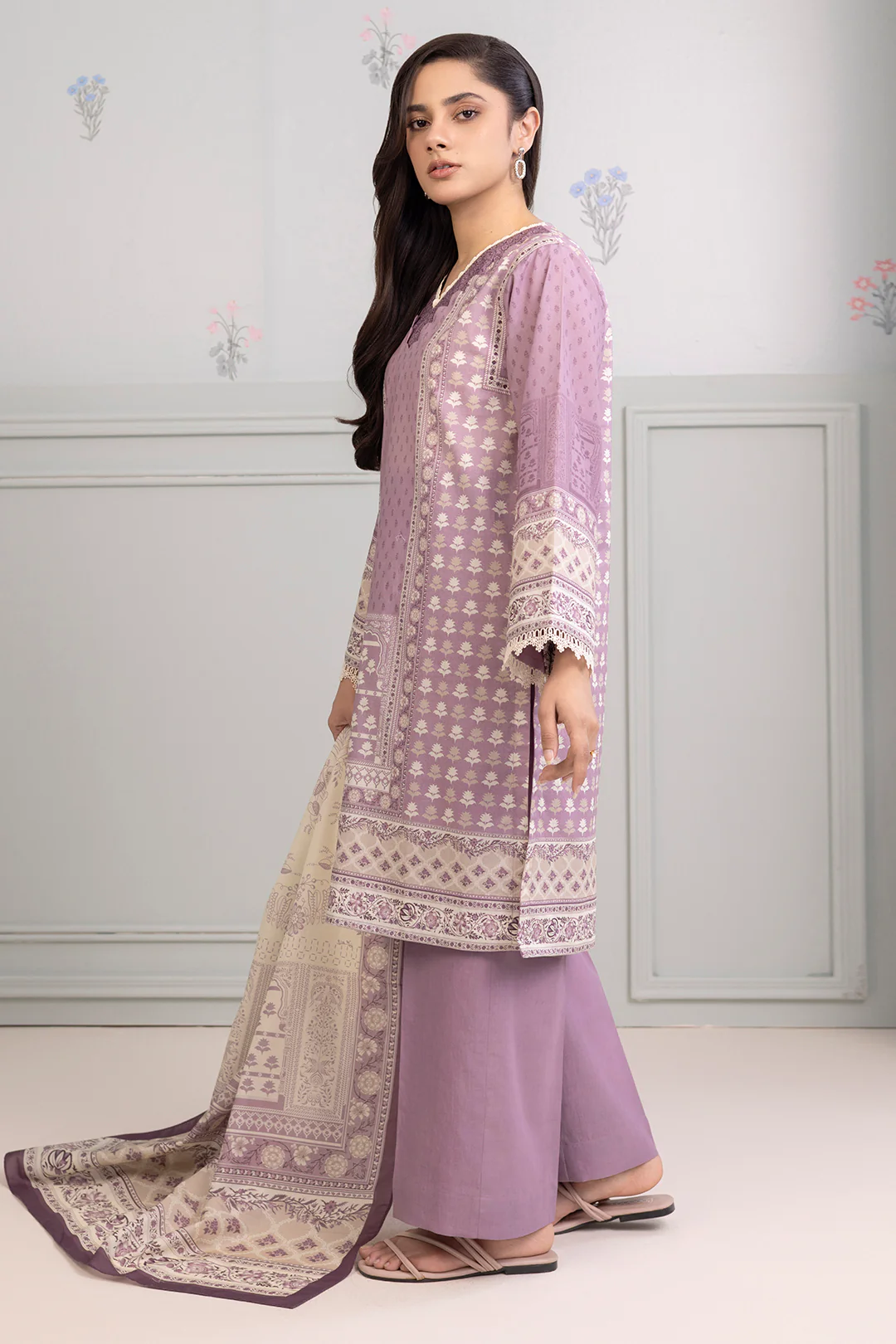Shirt Shalwar Dupatta - 0647 - Image 4