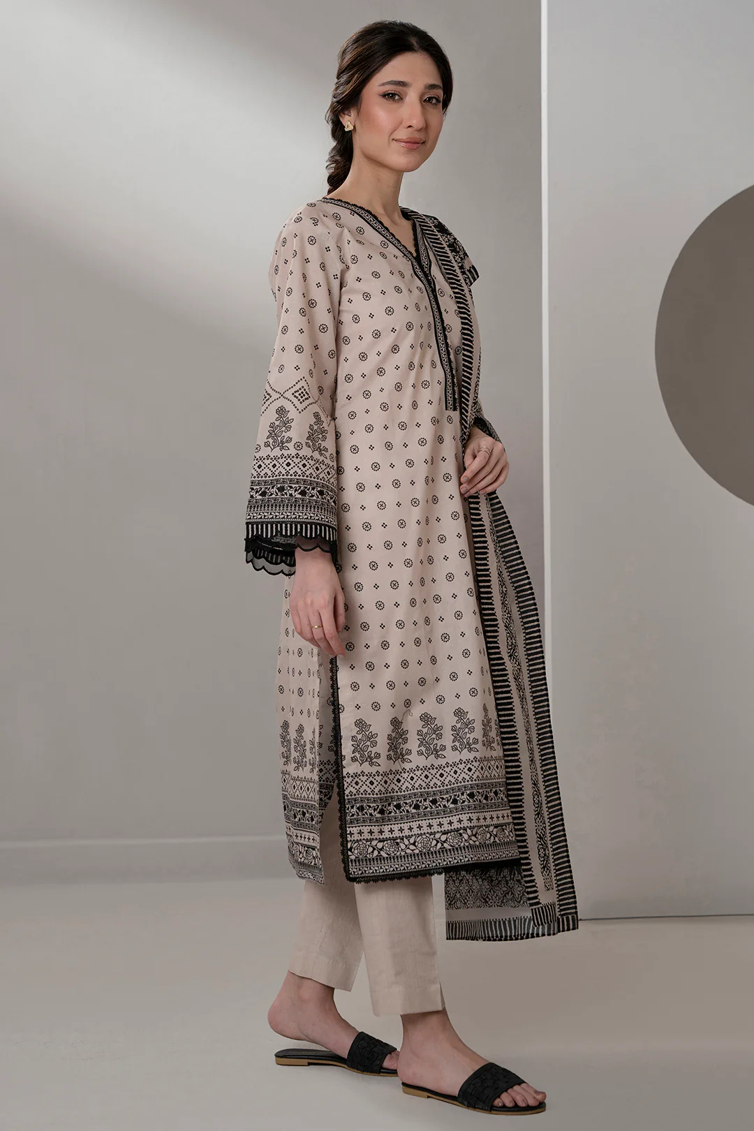Shirt Shalwar Dupatta - 0649 - Image 4
