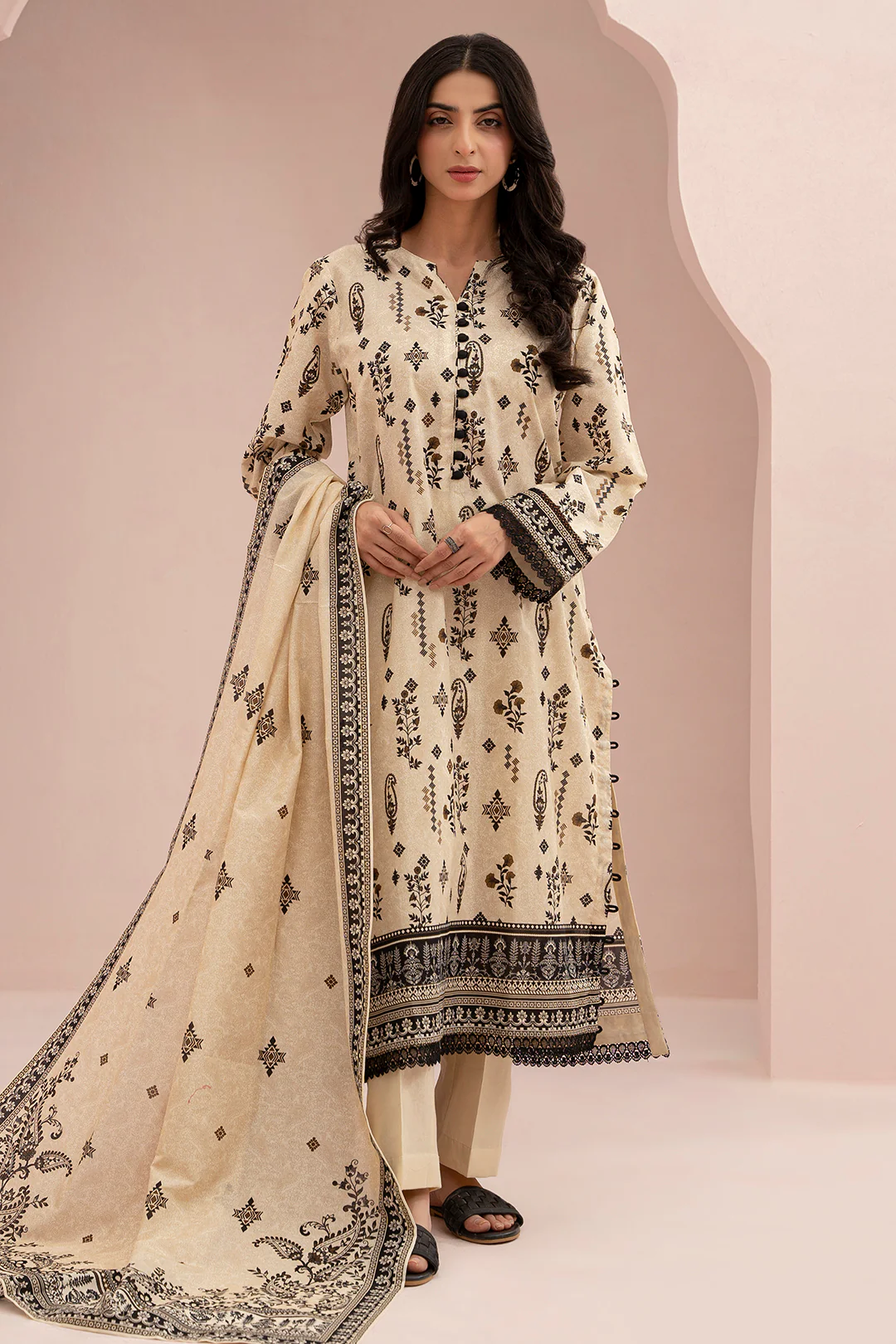 Shirt Shalwar Dupatta - 0650