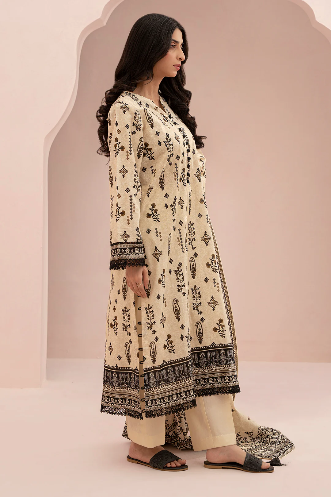 Shirt Shalwar Dupatta - 0650 - Image 3