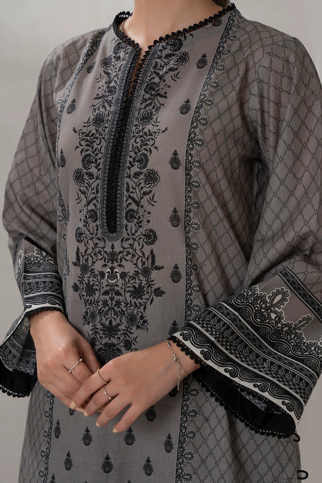 Shirt Shalwar Dupatta - 0651 - Image 3