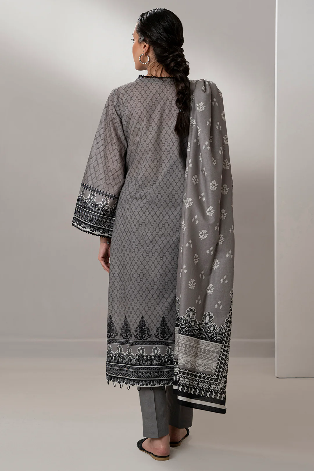 Shirt Shalwar Dupatta - 0651 - Image 5