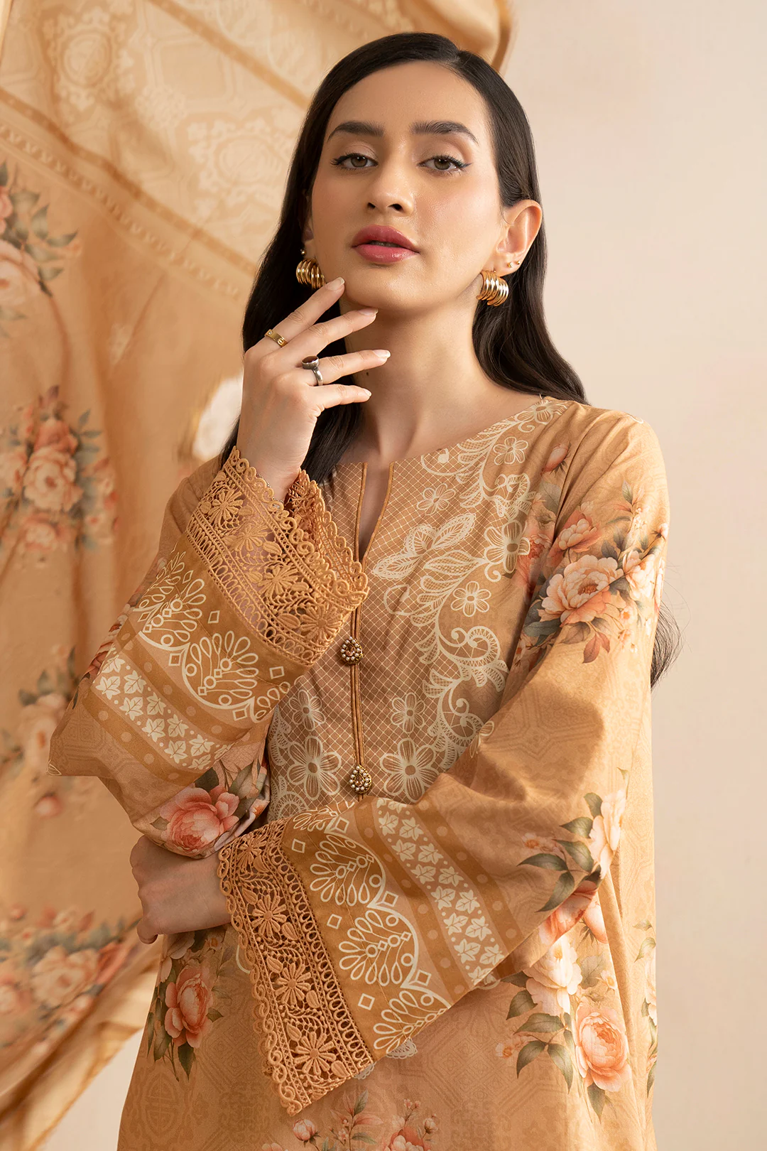 Shirt Shalwar Dupatta - 0652 - Image 2