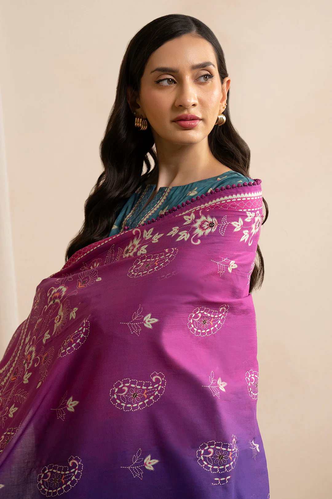 Shirt Shalwar Dupatta - 0655 - Image 6