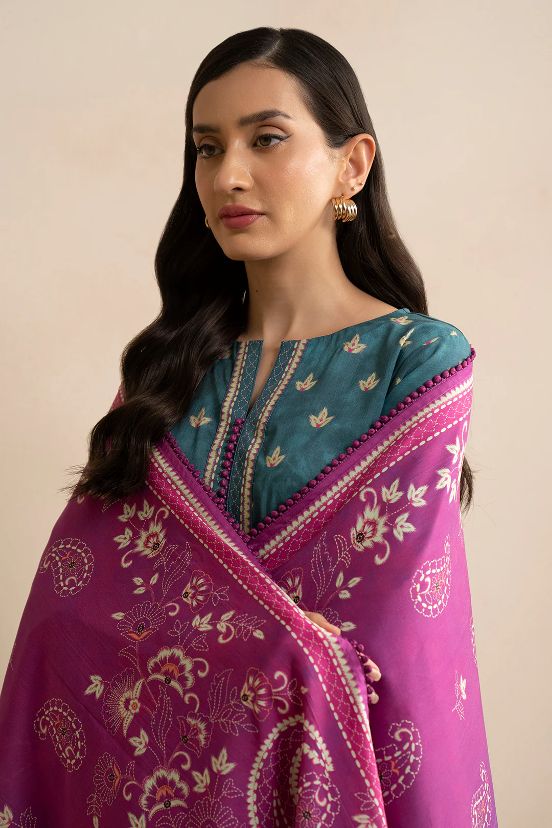 Shirt Shalwar Dupatta - 0655 - Image 7