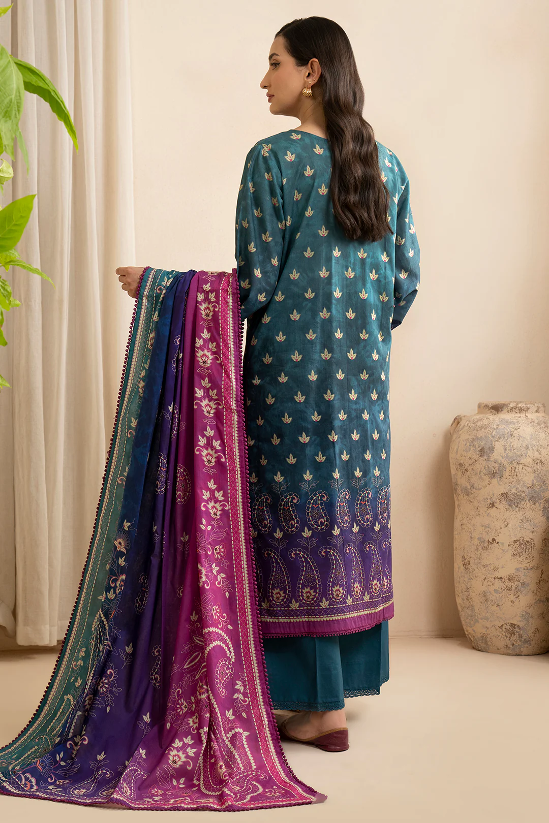 Shirt Shalwar Dupatta - 0655 - Image 9